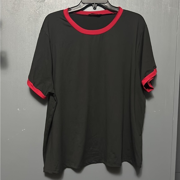 Plus Size Ringer Tee 3X - Picture 1 of 2